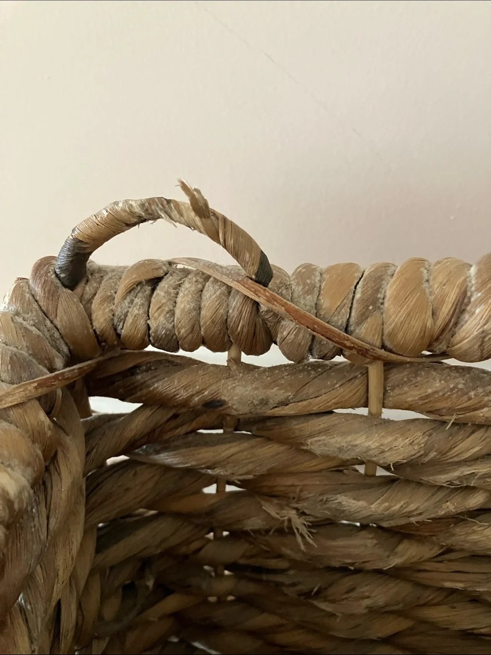 Woven Seagrass Storage Basket - Natural
